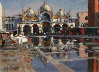 San Marco: Basilica Reflected